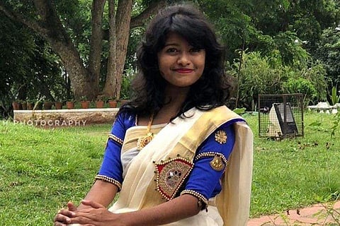 Hanan at the Kanakakkunnu Palace