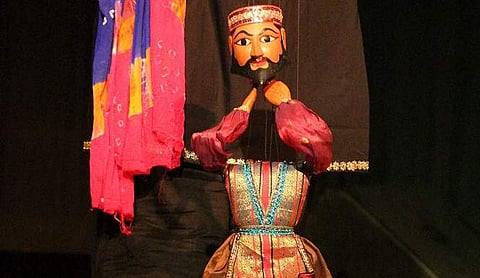 Puppet show at Edouard Michelin Auditorium