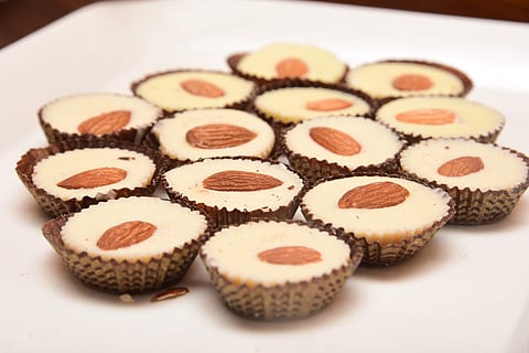 Roasted nut chocolates