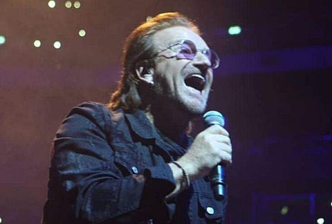 U2 lead vocalist Bono