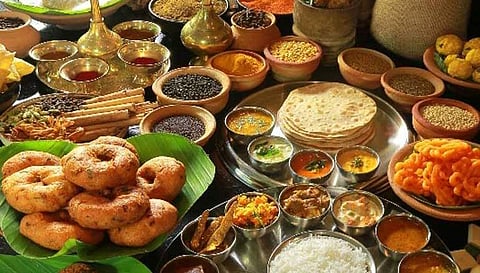 Pongal meal at Park Hyatt