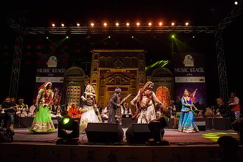 A still from the Jaipur Music Stage