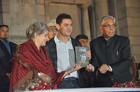 Amir Khan at Apeejay Kolkata Literary Festival in 2014