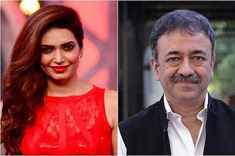 Karishma Tanna and Rajkumar Hirani