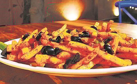 Healthy Fries at Dite N Bite