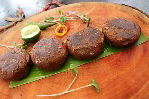 Shakarkand Ki Tikki at Kenilworth Hotel