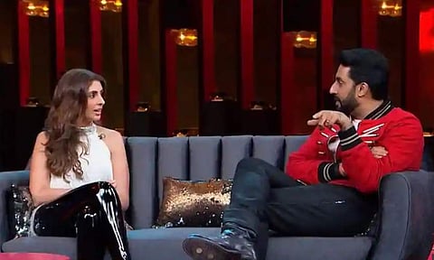 Shweta Bachchan Nanda and Abhishek Bachchan