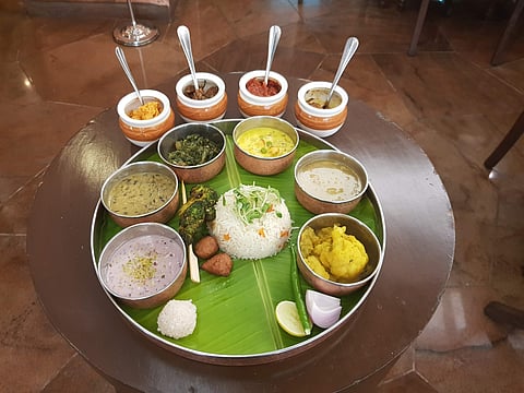 A thali from the festival