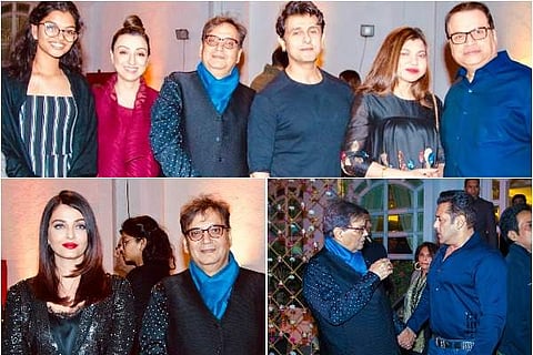 Celebrities at Subhash Ghai's birthday party