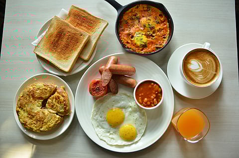 All-day breakfast at Wanderwall in Kolkata