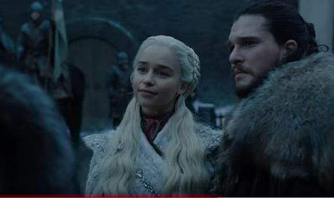 A scene from Game Of Thrones Season 8 teaser