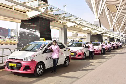 The fleet at Bengaluru international airport
