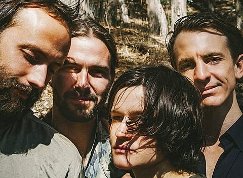 Two hands by Big Thief (4AD via AP)