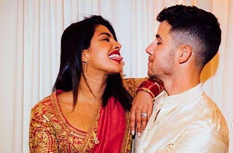 Priyanka and Nick Jonas. Source: Instagram