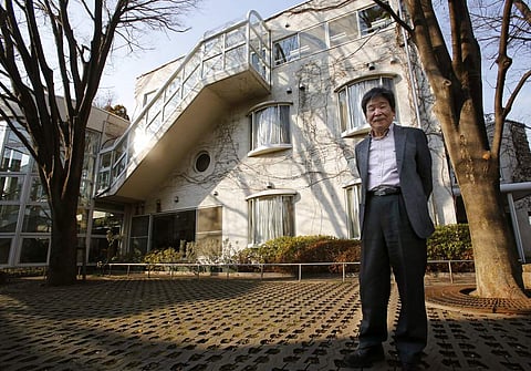 Studio Ghibli co-founder Isao Takahata (AP Photo/Shizuo Kambayashi)