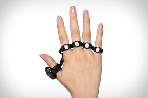 Tap Strap 2: All-in-one keyboard, mouse and air gesture controller lets you input anything, anywhere. Ideal for presentations and gaming, this is the future of communication and input. INR 14,000.