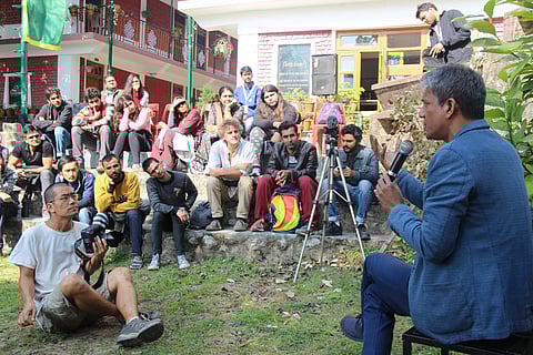 Adil Hussain hosts a Masterclass at Dharamshala