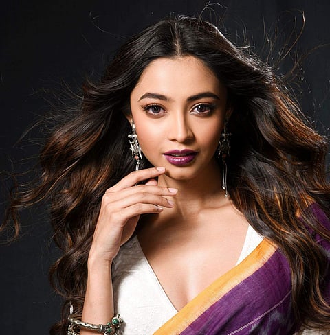 Supermodel Diti Saha in a traditional look