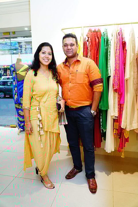 We also spotted Sudip with wife Priyanka