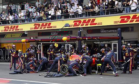 Red Bull driver Max Verstappen (AP Photo/Marco Ugarte)
