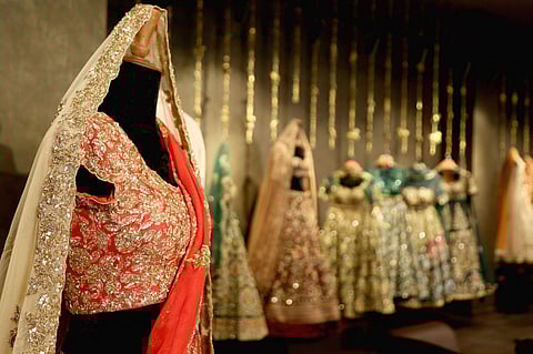 A glimpse of Shyamal and Bhumika's first store in Hyderabad