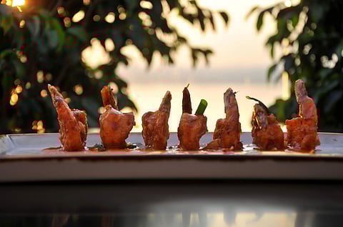 Chilli Garlic Prawns. Pics: S Senbagapandiyan