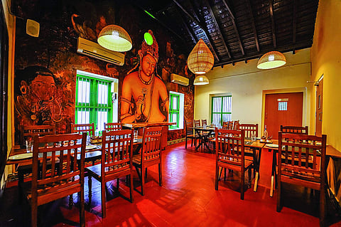 Interiors at Aadhirai