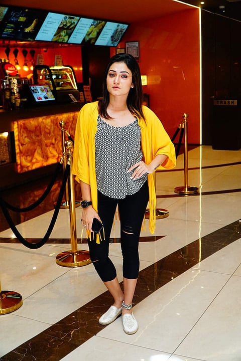 Priyanka sported a cool and casual look