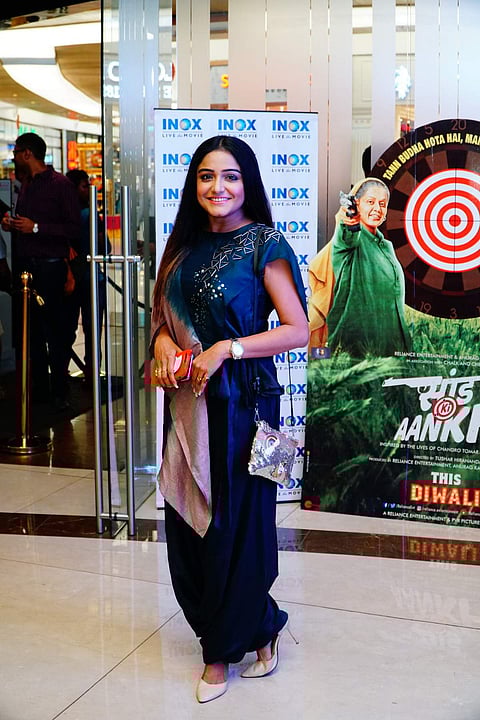 Sayantani looked classy