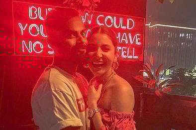 Virat Kohli and Anushka Sharma