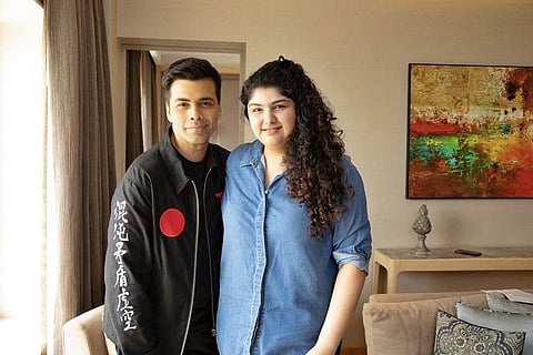 Karan Johar with Anshula Kapoor