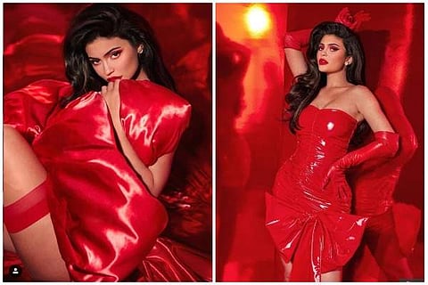 Red hot! Kylie Jenner announces Holiday '19 cosmetic collection with a sizzling photoshoot