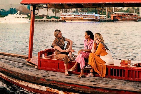 Gwyneth Paltrow, Zoe Saldana and Kate Hudson in Dubai