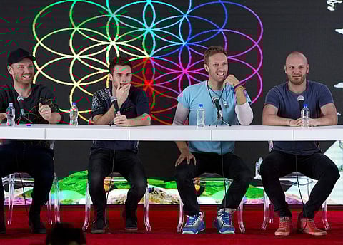 Coldplay (AP Photo/Rebecca Blackwell)