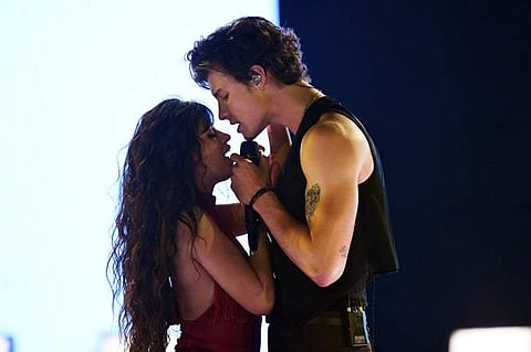 Camila Cabello and Shawn Mendes perform their steamy single Senorita
