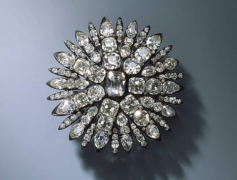 One of the jewels that was taken in the Dresden Jewellery heist