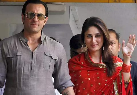 Saif Ali Khan and Kareena Kapoor