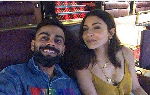 Virat Kohli and Anushka Sharma