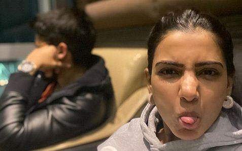 Samantha with Naga Chaitanya