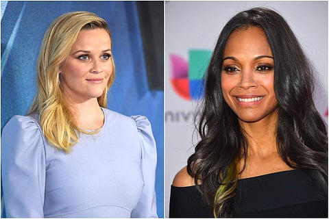 Reese Witherspoon and Zoe Saldana