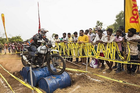 A scene from Rider Mania 2018