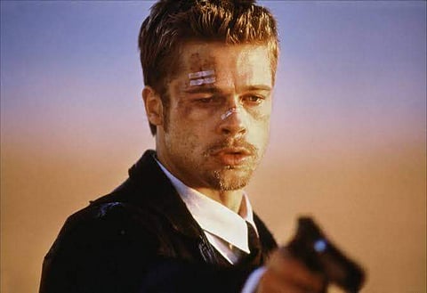 Brad Pitt in Seven