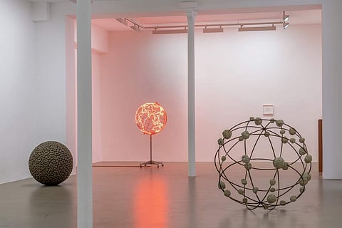 Mona Hatoum's solo show at Galerie Chantal Crousel, Paris 
