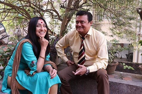 Rituparna Sengupta and Saswata Chatterjee in Chhuti