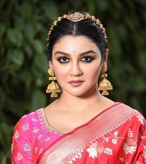 Jaya Ahsan wearing Ritu Kumar