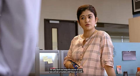 Nidhi Bisht in a still from Cubicles