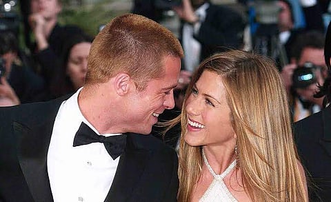 Brad Pitt and Jennifer Aniston