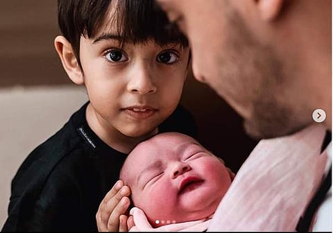 Arpita Khan, Aayush Sharma share first pictures of baby Ayat Sharma and it's the cutest thing on the internet