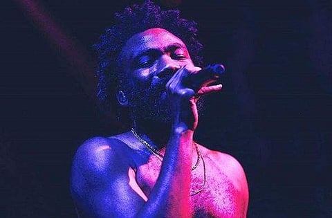 Childish Gambino performing This Is America