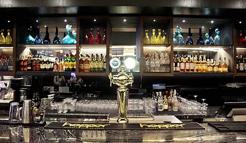 A glimpse of the interiors at the Gourmet Bar